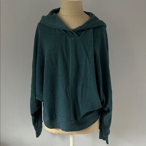 Urban Outfitters Cozy Green Hooded Sweatshirt